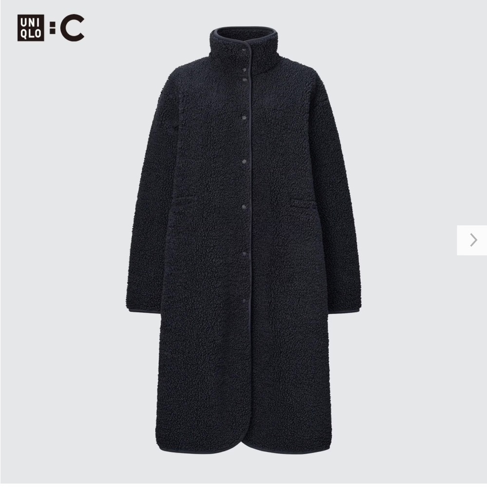 Uniqlo C Clare Waight Keller Fleece Coat